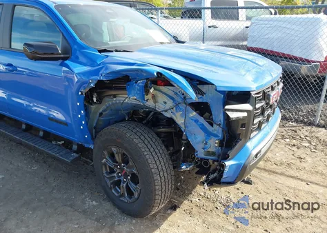 2025 GMC Canyon 4Wd Elevation from USA, damaged, VIN 1GTP2BEKXS1227238